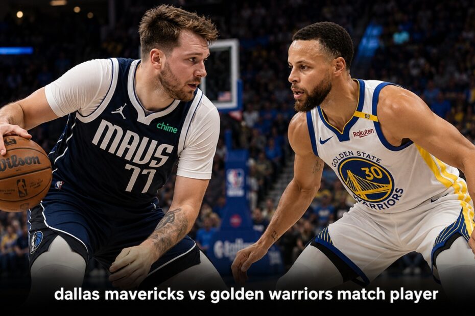 dallas mavericks vs golden state warriors match player stats