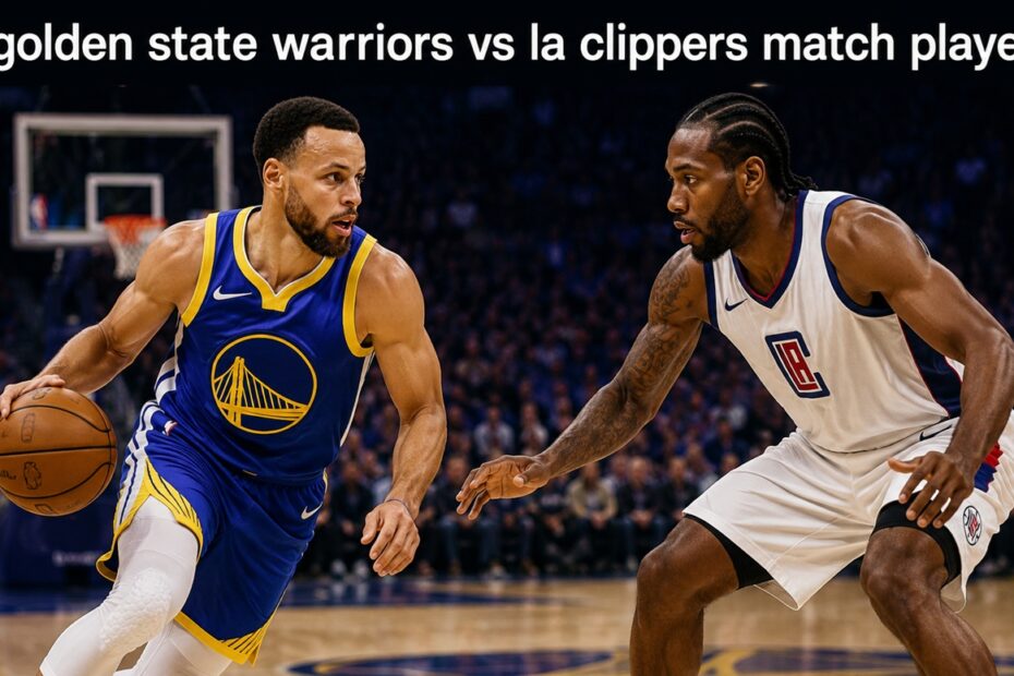 golden state warriors vs la clippers match player stats
