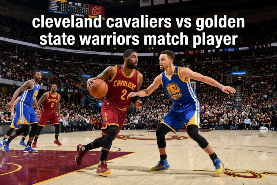 cleveland cavaliers vs golden state warriors match player stats